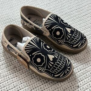 Mike Giant Slip On Shoes Men 5 Limited Release Latino Street Day Dead Skull